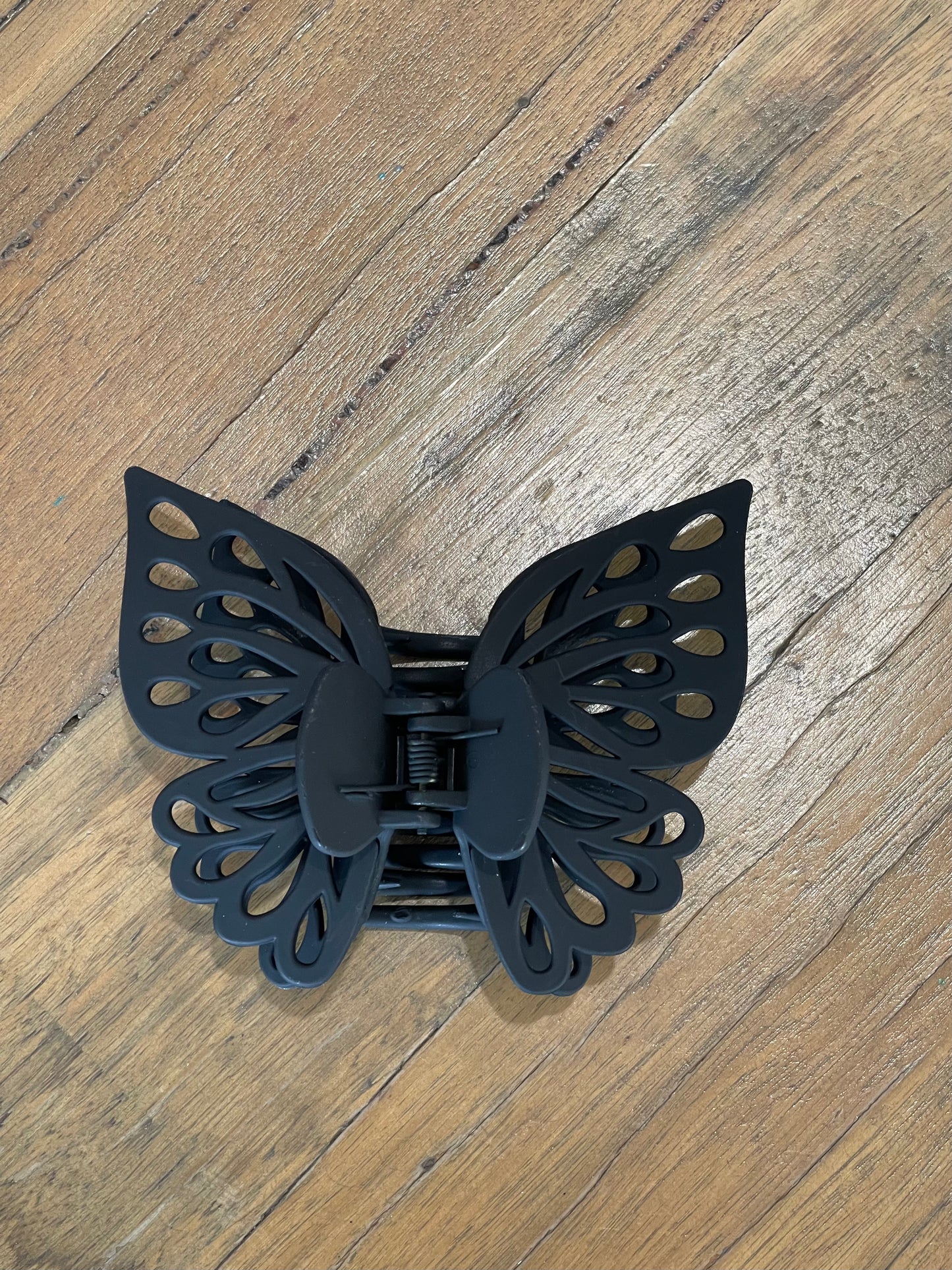 Double layered butterfly clips