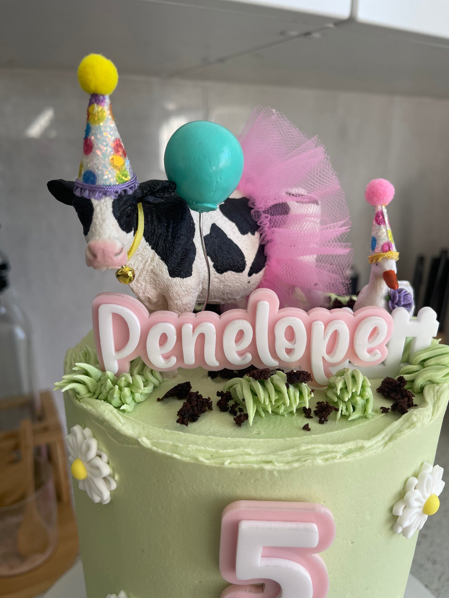 Farmyard themed toppers