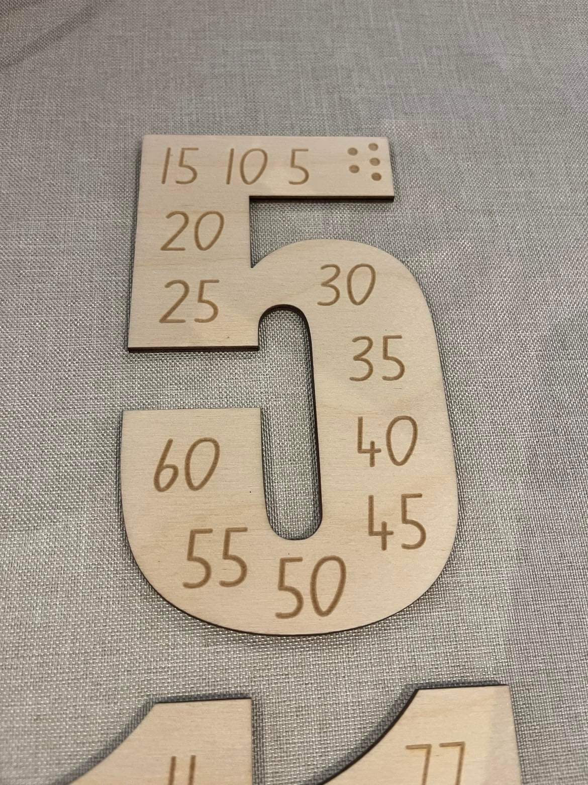 Time table numbers