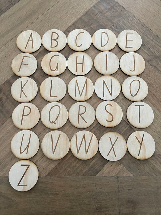 Alphabet discs