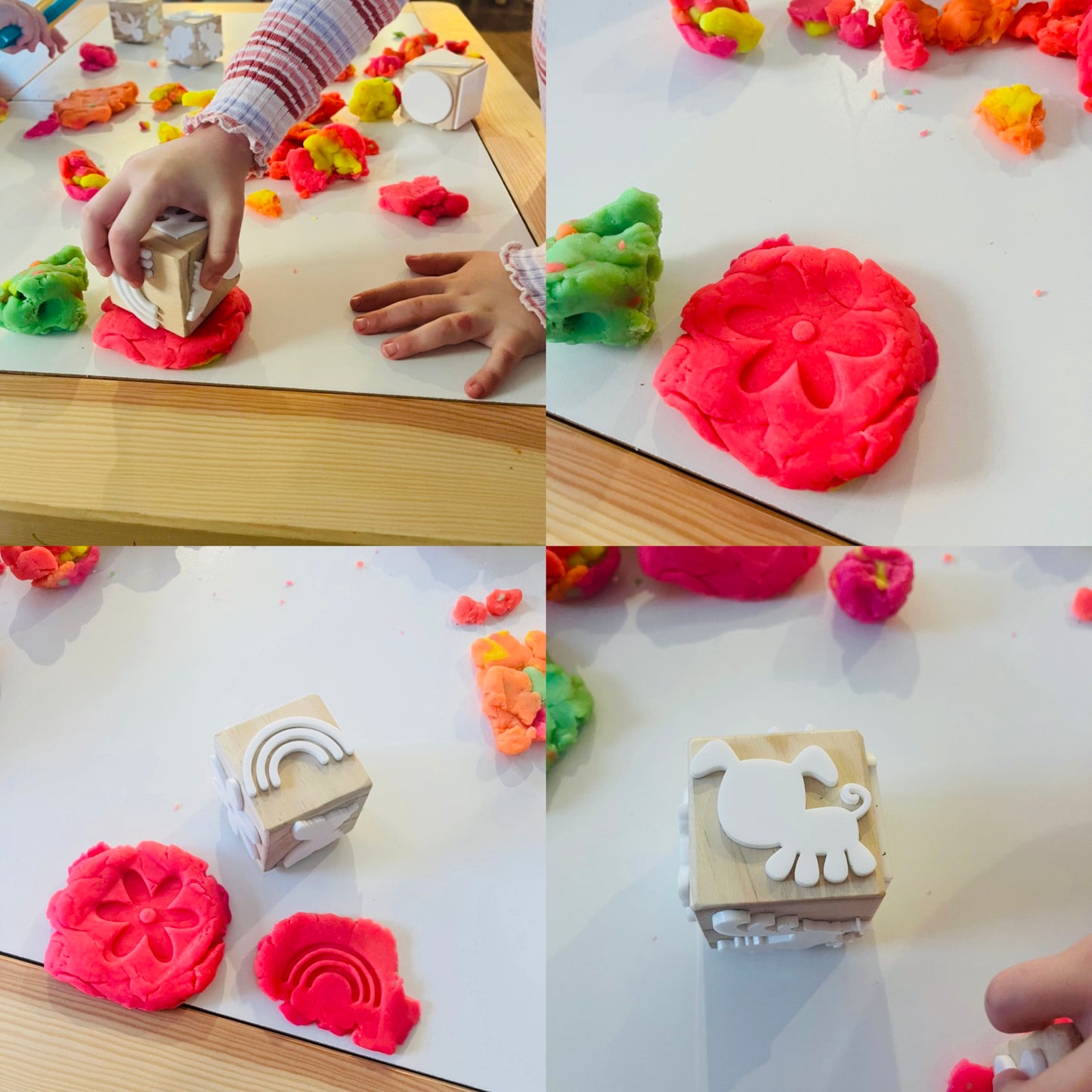 6 in 1 Play-dough Stamps