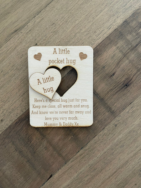 Buy Pocket Hug, Little Pocket Hugs, Wooden Pocket Hugs, Wooden